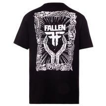 FALLEN Death Touch Tee - Black / White póló