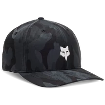 FOX Head Camo Tech Flexfit - Black camo baseball sapka