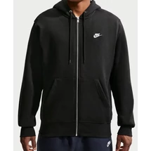 NIKE Sportwear Club FZ - Black cipzáros pulóver