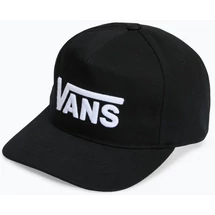 VANS Drop V Logo Snapback - Black / White baseball sapka