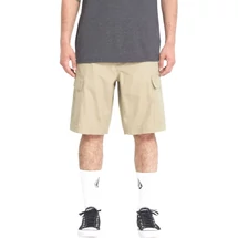 VOLCOM Strange Tripper Cargo Short "22" Khaki oldalzsebes rövidnadrág 