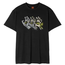SANTA CRUZ Evolved Hand Front - Black póló 