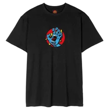 SANTA CRUZ Hand Dot Front - Black póló