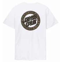 SANTA CRUZ Loco Dot - White póló