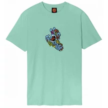 SANTA CRUZ Roskopp Screaming Five Front - Mint póló