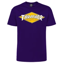THRASHER  Diamond Logo - Purple póló