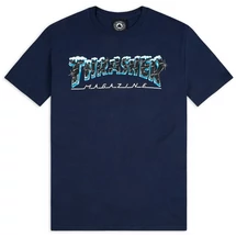 ​THRASHER Black Ice -  Navy póló
