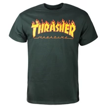 THRASHER Flame Forest green