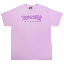 THRASHER  Outlined - Orcid póló nyomott Thrasher Magazin logóval.