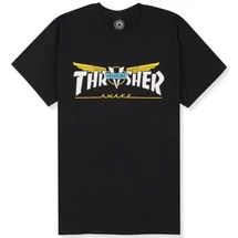 THRASHER X VENTURE Collab Black póló