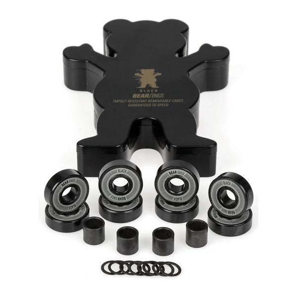 GRIZZLY Black Bear Ings ABEC 9