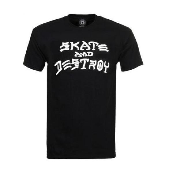 THRASHER  Skate Destroy fekete póló
