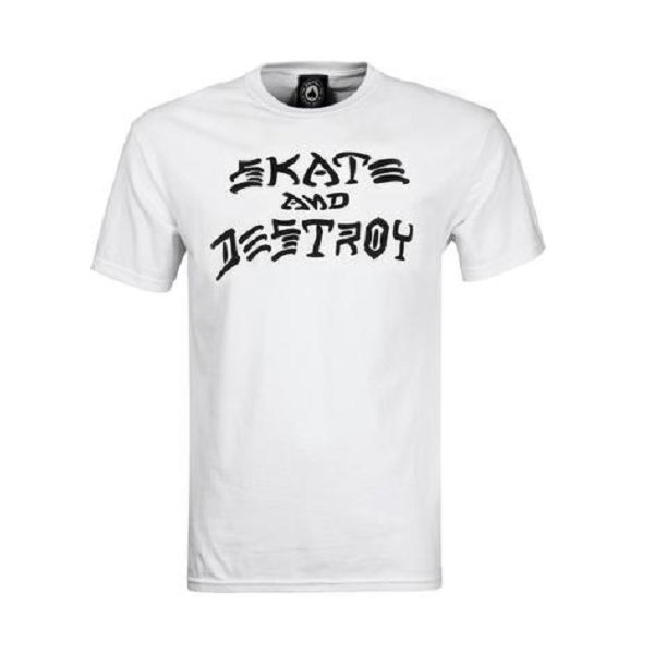 THRASHER Skate Destroy  #  White