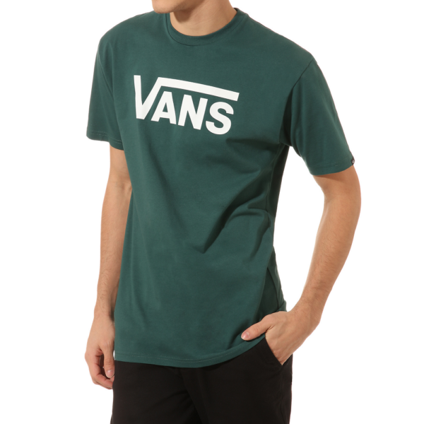 VANS Classic  #   Vans trekking green póló vans felirattal