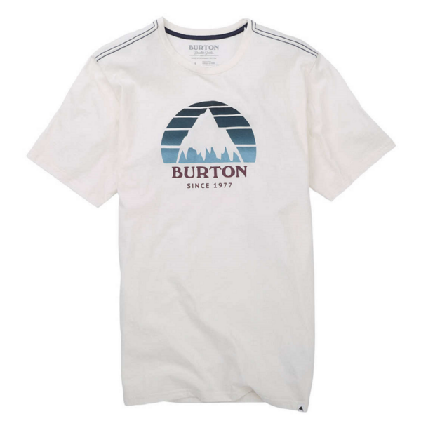 BURTON Underhill fehér póló színes mintával