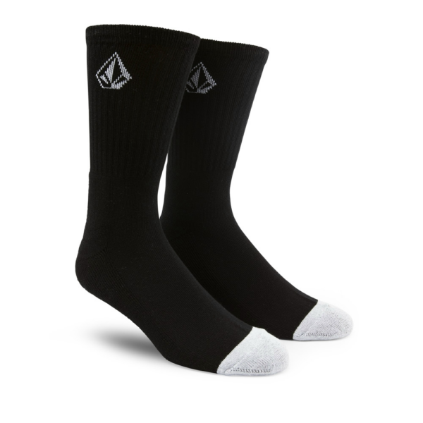 VOLCOM Full Stone Sock 3PK  #  Black zokni