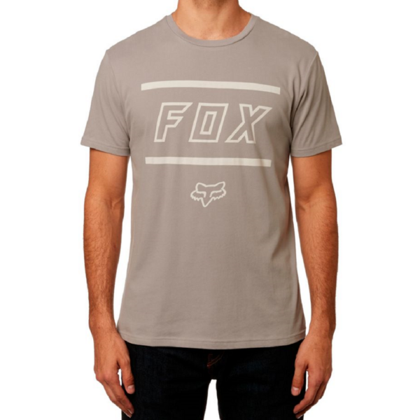 FOX Midway Airline szürke póló fehér fox felirattal