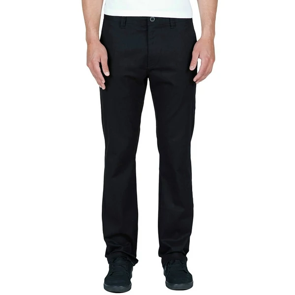 VOLCOM Frickin Modern Stretch Chino - Black vászon nadrág
