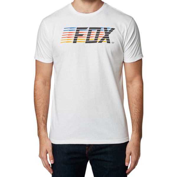 FOX Lightspeed Moth Premium  # Optic white póló