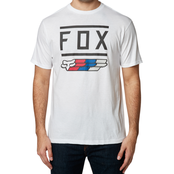 FOX Super  #  White / Black / Red póló