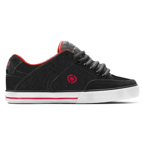 CIRCA 205 Vulc  SE - Black / Hibiscus gördeszkás cipő
