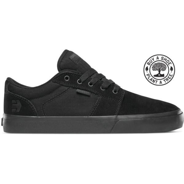 ETNIES BARGLE LS - Black / Black / Black gördeszkás cipő