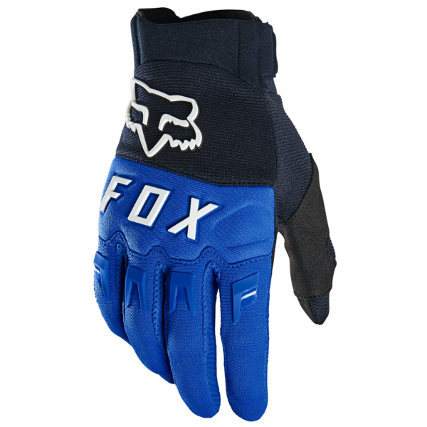 FOX Dirtpaw Glove Blue biciklis kesztyű