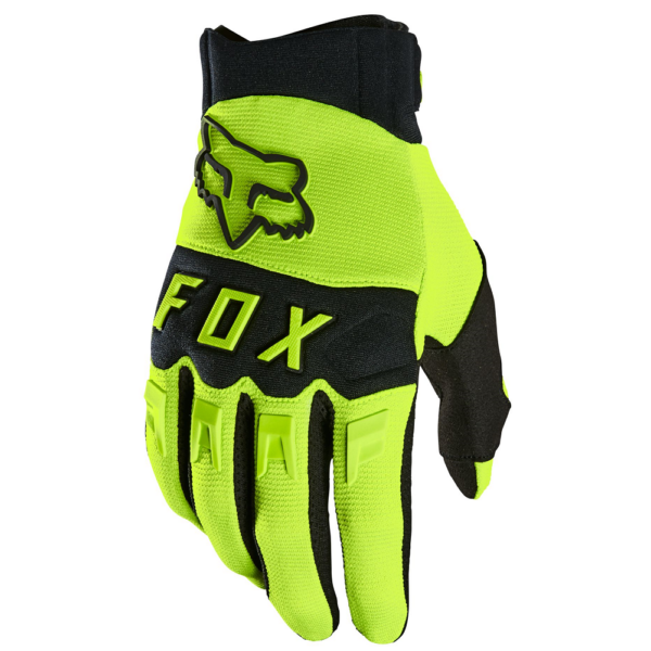 FOX Dirtpaw Glove Fluo yellow kesztyű