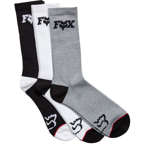 FOX Fheadx Crew 3 pár / csomag sport zokni