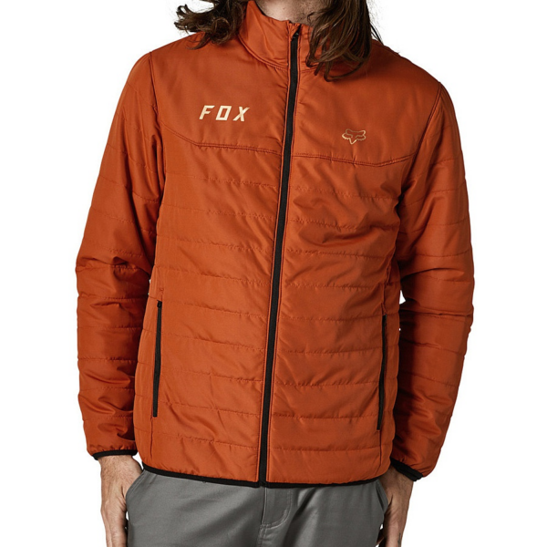 FOX Howell Puffy Jacket - ​Burnt orange kabát
