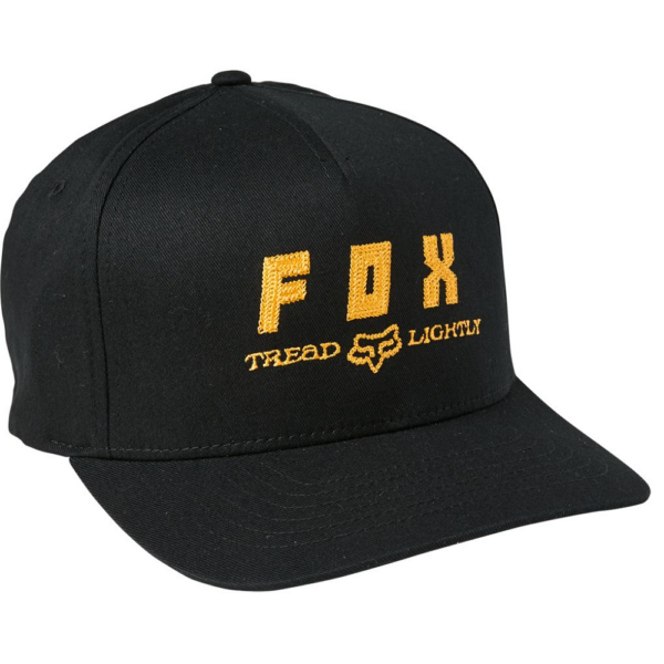 FOX Tread Lightly Flexfit - Black baseball sapka