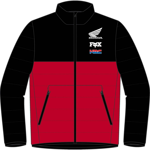 FOX Honda Howell Puffy Jacket - Flame red kabát