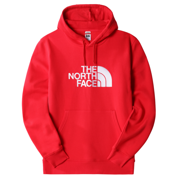 THE NORTH FACE Drew Peak PO - TNF Red / TNF White kapucnis pulóver