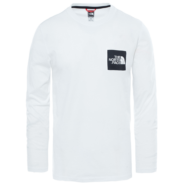 THE NORTH FACE Fine LS - TNF White hosszú ujjú póló