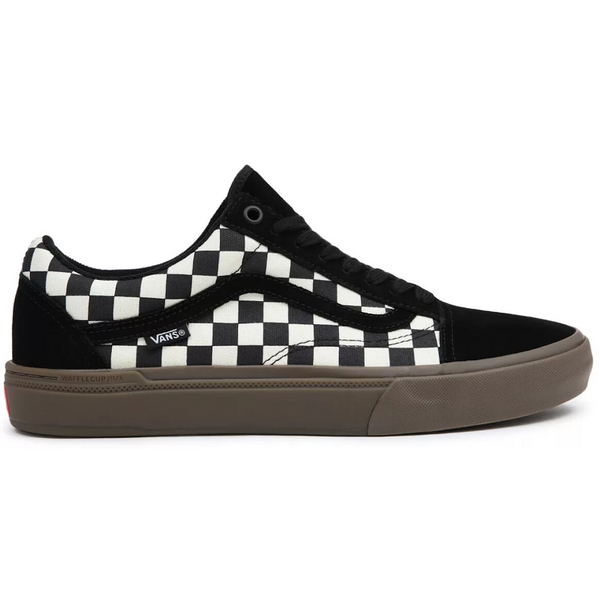 VANS BMX Old Skool - Checkerboard black / Dark gum cipő