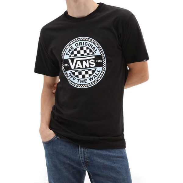 VANS Circle Checker - Black póló