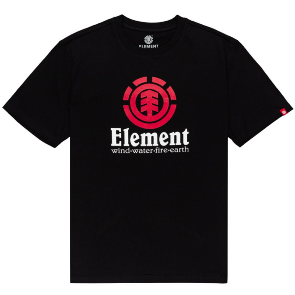 ELEMENT Vertical - Flint black póló
