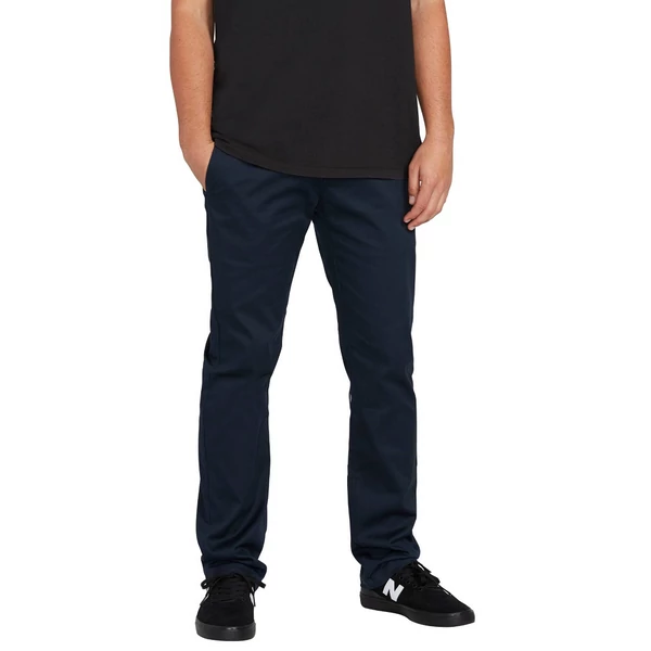 VOLCOM Frickin Modern Stretch Chino -  Dark navy vászon nadrág