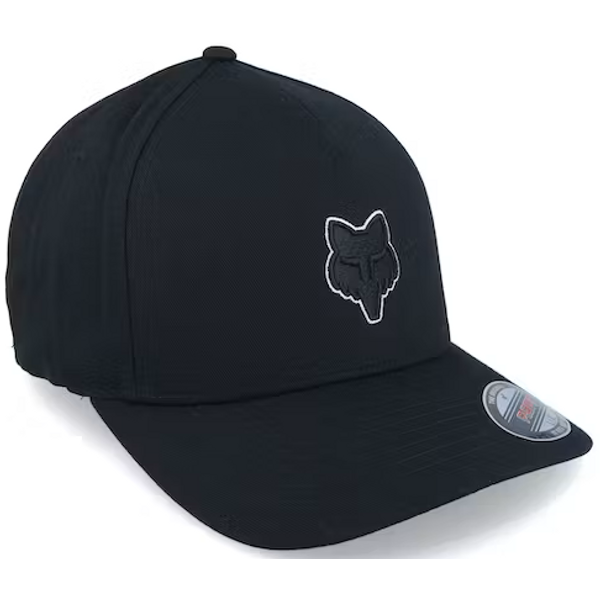 FOX Head  Flexfit - Black baseball sapka