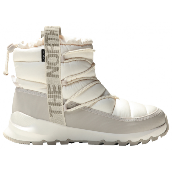 The North Face Thermoball Lace Up Waterproof - Gardenia White / Silver Grey női csizma