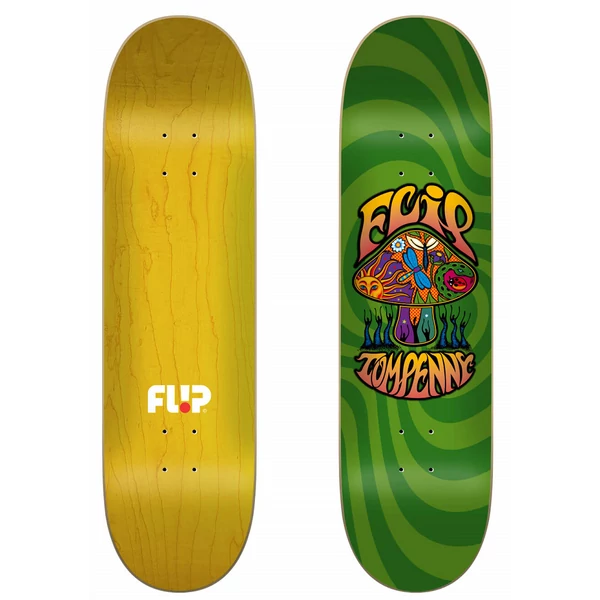 Flip Penny LoveShroom Green 8.25  gördeszka lap 