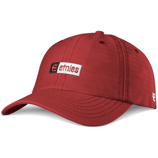 ETNIES New Box Strapback - Red baseball sapka