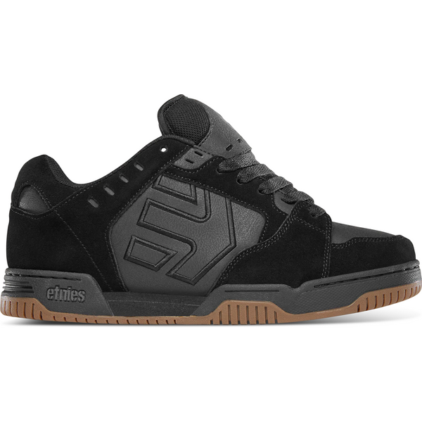 ETNIES Faze Black / Black / Gum gördeszkás cipő