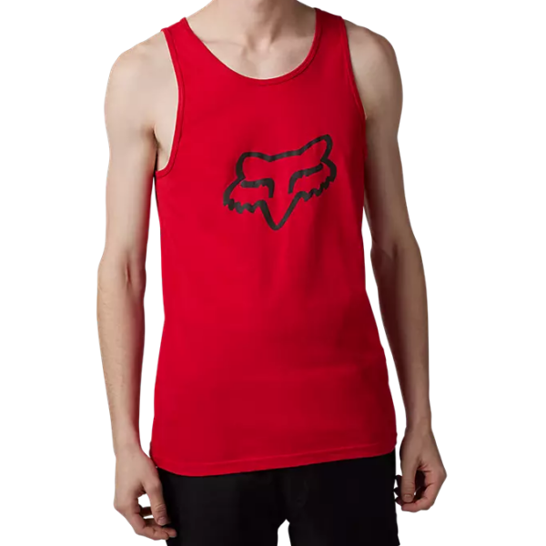 FOX Foxhead Premium Tank - Flame red trikó