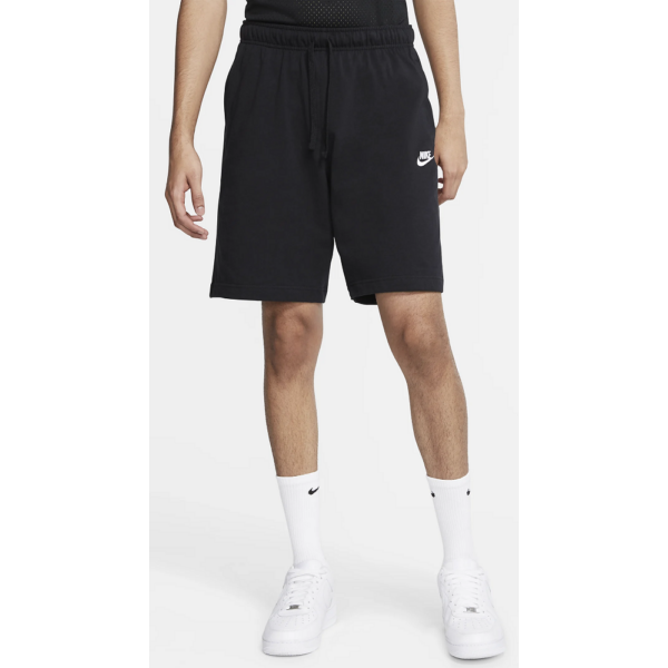 NIKE Sportwear Club Short - Black / Withe rövidnadrág