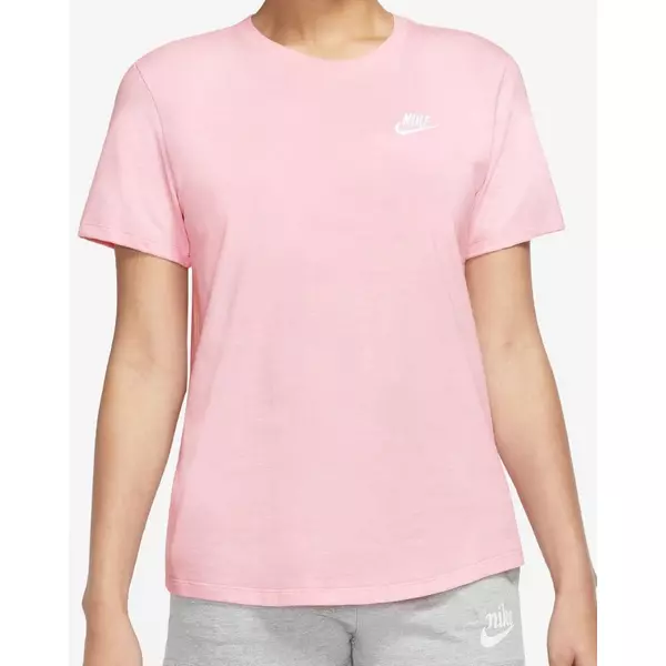 NIKE Sportwear Club SS - Rose női póló