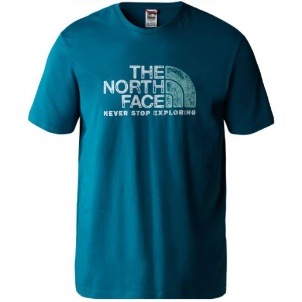 THE NORTH FACE Rust 2 - Blue corall / Reef watters póló    