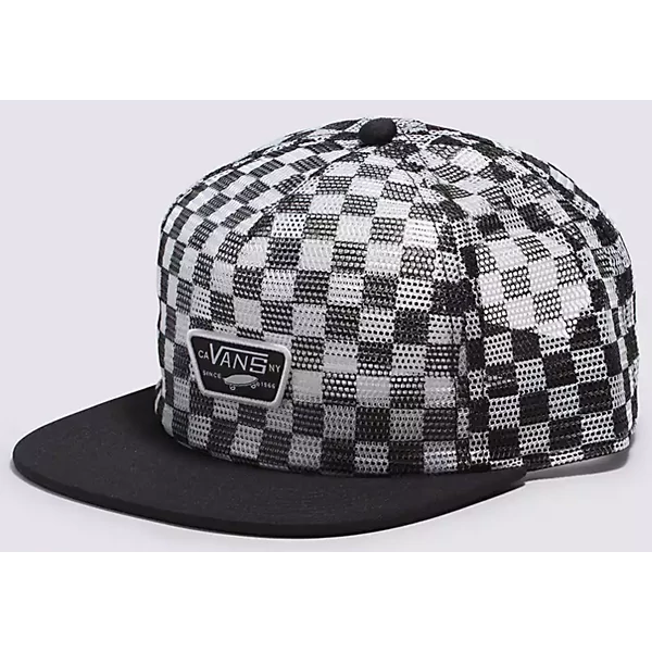 VANS Full Patch Mesh Trucker - Black / White baseball sapka