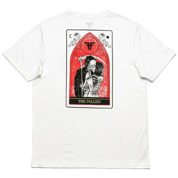 FALLEN Death's Embrance Tee - White / Red póló