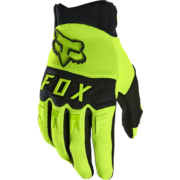 FOX Dirtpaw Glove - Fluorescent yellow kesztyű
